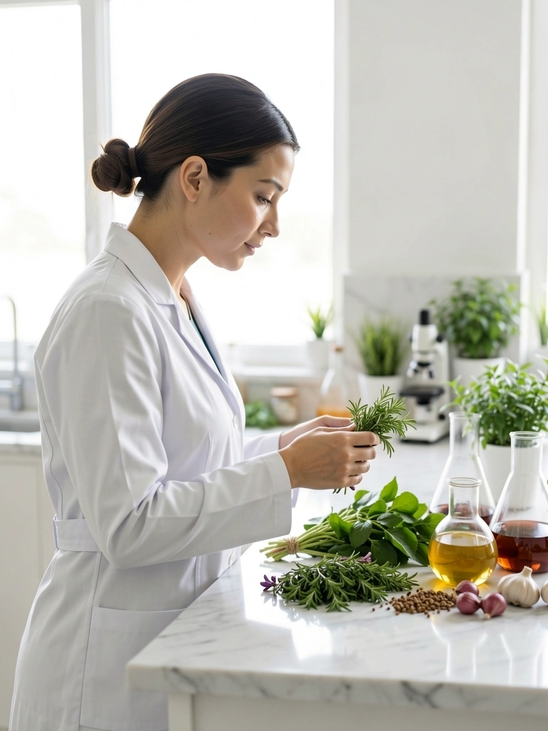 Ingredientes naturales analizados